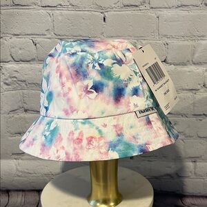 Hurley Pastel Tie-Dye Bucket Hat NWT